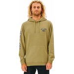 Rip Curl Fade Out Hood Mens Washed Moss