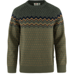 Fjällräven Övik Knit Sweater Mens Laurel Green/Deep Forest (625-662)