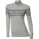 Aclima Marius Mockneck Zip Womens Gråfjell