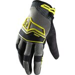 Fox Digit Glove Black/Grey/Yellow