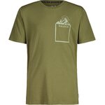 Maloja RiteM. Organic Cotton Tee Mens Moss