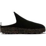 Asportuguesas Come Womens Black felt and black sole