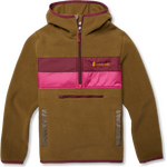 Cotopaxi Teca Fleece Hooded Half-Zip Jacket Womens Lawn Way Home