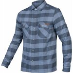Endura Hummvee Flannel Shirt Mens Ensign Blue