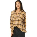 Rip Curl Sunday Flannel Womens Light Olive