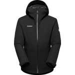 Mammut Convey 3 in 1 HS Hooded Jacket Womens Black-Black