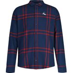 Maloja DerjonM. Organic Hemp Shirt Mens Midnight Check