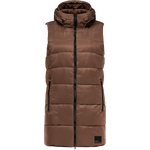 Jack Wolfskin Eisbach Vest Womens Hazelnut Brown