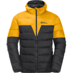 Jack Wolfskin DNA Tundra Down Hoody Mens Burly Yellow XT
