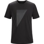 Arc'teryx Captive Arc'postrophe Word SS T-Shirt Mens Black