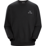 Arc'teryx Emblem Fleece Crew Mens Black