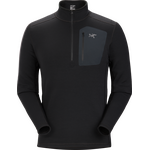 Arc'teryx Rho Heavyweight Zip Neck Mens Black