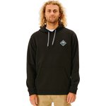 Rip Curl Anti Series Journey Hooded Fleece Mens Black