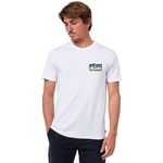 Rip Curl Slasher Tee Mens Optical White