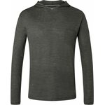 Super.natural Summer Hoodie Mens Pirate Grey Melange