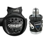 Cressi MC9/Compact DIN Regulator Black