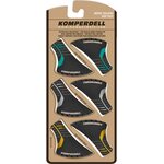 Komperdell Nordic Walking Pads 3 pairs Black