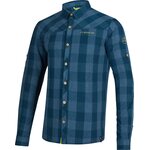 La Sportiva Andes Long Sleeve Shirt Mens Storm Blue / Lime Punch