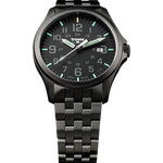 Traser P67 Officer Pro GunMetal Black PVD-coated stainless steel