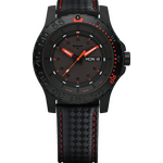 Traser P66 Red Combat Leather
