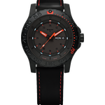 Traser P66 Red Combat Rubber -strap