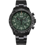 Traser P67 Officer Pro Chrono Green PVD-coated stainless steel