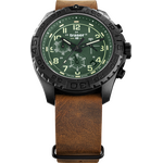 Traser P96 OdP Evolution Chrono Green Leather Nato