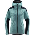 Haglöfs L.I.M Rugged GTX Jacket Womens Frost Blue / Tarn Blue