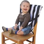 Sack'n Seat Kid Seat Black-White stripe