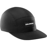 Salomon Bonatti Waterproof Five Panel Cap Deep Black