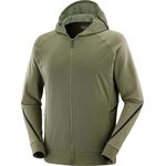Salomon Runlife Hoodie Mens Grape Leaf