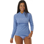 Rip Curl Golden Rays L/SL UV Womens Blue / White