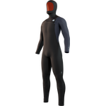 Mystic Marshall Hooded Fullsuit 5/3mm Fzip Black