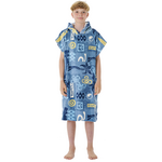 Rip Curl Printed Hooded Towel Boy Light Blue