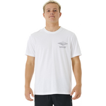 Rip Curl Vaporcool Line Up Tee Mens White / Blue