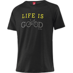 Löffler Printshirt LIG Merino-Tencel CF Mens Black