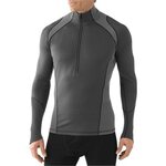 Smartwool Lightweight Zip Tee Graphite