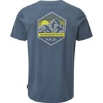 Rab Stance Mountain Peak Tee Mens Orion Blue