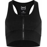 Super.natural Motion Zip Top Womens Jet Black