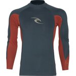 Rip Curl Waves LS Mens Navy Marle
