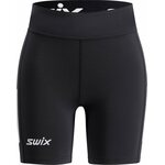 Swix Pace High Waist Half Tights Womens Black
