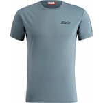 Swix Pace NTS Short Sleeve Baselayer Top Mens Dark Fog