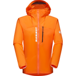 Mammut Aenergy WB Hooded Jacket Mens Dark Tangerine