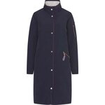 Varg Saltön Reversible Long Spring Coat Womens Navy/Bluebell and Grey