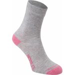 Craghoppers NosiLife Travel Socks Womens Soft Grey Marl