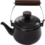 Barebones Enamel Teapot 1.5L Charcoal