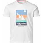 Musto Marina Graphics SS Tee Mens White