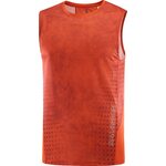 Salomon Sense Aero Trail Tank Mens Fiery Red/Biking Red