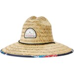 Rip Curl Americana Straw Hat White / Navy / Red
