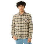 Rip Curl Archive Flannel Shirt Mens Cement